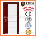 2015 hot sale double color pvc coated wooden door with door lock